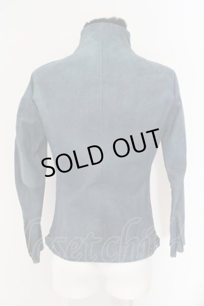 画像6: TORNADO MART / BAFFALO BUFFED CROCO EMBZTS レザージャケット M ブルー O-24-03-03-015-TO-ou-YM-ZT-M103 (6)