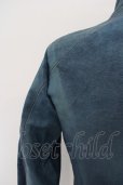 画像7: 【SALE】TORNADO MART / BAFFALO BUFFED CROCO EMBZTS レザージャケット M ブルー O-24-03-03-015-TO-ou-YM-ZT-M103