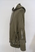 画像2: 【WINTERセール】A.F ARTEFACT / DETAIL COMBINATION HOODIE 3 カーキ O-24-03-03-019-A.-to-YM-ZT307 (2)
