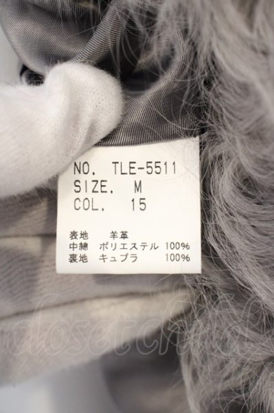 画像8: TORNADO MART / ファーラムグラデーションダブルライダースジャケット M グレーｘブラック O-24-03-03-021-TO-ou-YM-ZT-ML006 (8)