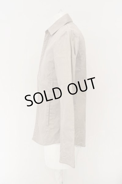 画像3: SHELLAC / コーティング比翼ジップアップシャツジャケット 46 ライトブラウン O-24-03-03-026-SH-sh-YM-ZT303 (3)