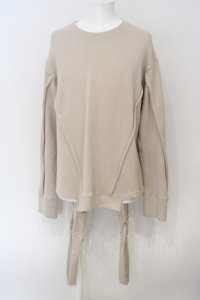 【SALE】A.F ARTEFACT / Crew Neck Knit Pullover 2 ベージュ O-24-03-03-027-A.-to-YM-ZT303