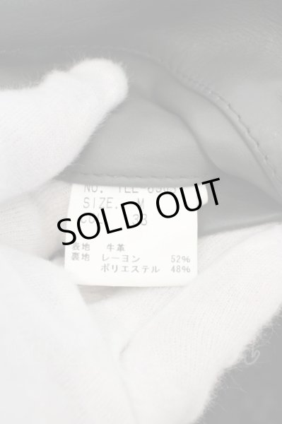 画像9: TORNADO MART / COW SOFT NAPPA DULL TYPE　レザーコート M グリーン O-24-03-03-004-TO-ou-YM-ZT-M103 (9)