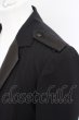 画像4: kiryuyrik / LeatherCombiFlareJacket M ブラック O-24-03-03-009-ki-ja-YM-ZT-ML001 (4)