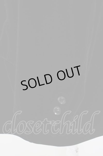 画像4: SHARE SPIRIT / ベロアダブルジャケット S ブラック O-24-03-03-011-SH-ja-YM-ZT337 (4)