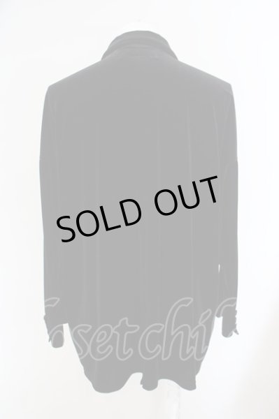 画像5: SHARE SPIRIT / ベロアダブルジャケット S ブラック O-24-03-03-011-SH-ja-YM-ZT337 (5)