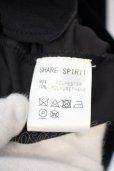 画像7: 【SALE】SHARE SPIRIT / ベロアダブルジャケット S ブラック O-24-03-03-011-SH-ja-YM-ZT337