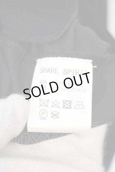 画像7: SHARE SPIRIT / ベロアダブルジャケット S ブラック O-24-03-03-011-SH-ja-YM-ZT337 (7)