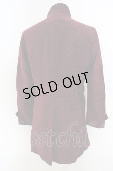 画像2: Zero by TORNADO MART / カルゼモールスタンドコート M ボルドー O-24-03-12-031-Ze-ou-YM-ZT-M002 (2)