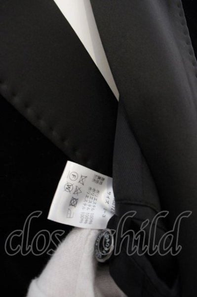 画像3: BUFFALO BOBS / POPSTAR-VELVET ダブルブレストピークドラペルジャケット 2-3 ブラック O-24-03-12-037-BU-ja-YM-ZT156 (3)