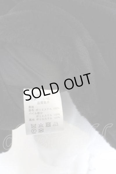 画像3: NO ID. BLACK / フェイクファーBIGカラーBLZ ジャケット ONE ブラック O-24-03-12-038-NO-ou-YM-ZT156 (3)