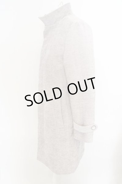 画像2: BUFFALO BOBS / SCALA(スカラ)スタンドカラーコート 1-2 ライトグレー O-24-03-12-004-BU-ou-YM-ZT-M002 (2)