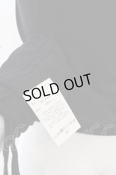 画像3: CIVARIZE / Upheaval サイドギャザーリップTシャツ 46 ブラック O-24-03-12-057-CI-ts-YM-ZT152 (3)