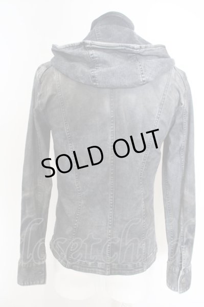 画像2: TORNADO MART / ハイブリッドグランジフーデットデニムブルゾン M ネイビー O-24-03-12-065-TO-ja-YM-ZT152 (2)