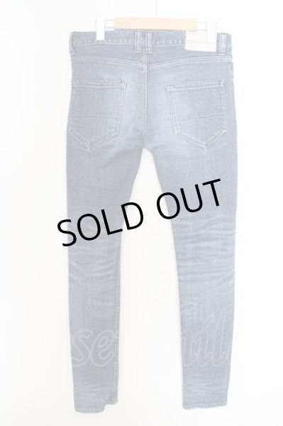 画像2: NO ID. / ストレッチデニムUSED加工スキニーデニムパンツ 2 インディゴ O-24-03-12-067-NO-pa-YM-ZT0315B (2)