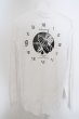 画像2: NineMicrophones / プレイハンド長袖カットソー L ホワイト O-24-03-12-010-KU-to-YM-ZT124 (2)