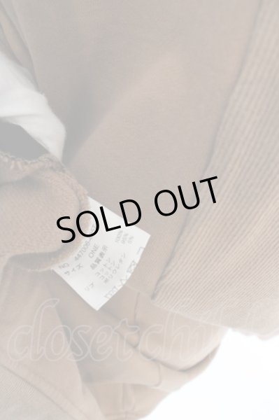 画像4: NO ID. BLACK / BIGガゼットPOプルオーバー ONE ブラウン O-24-03-12-023-NO-to-YM-ZT105 (4)