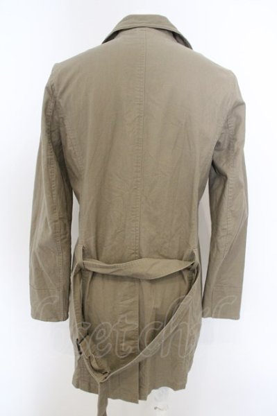 画像2: NO ID. / OXクインクルトレンチコート 1 カーキ O-24-03-12-025-NO-ou-YM-ZT-M101 (2)
