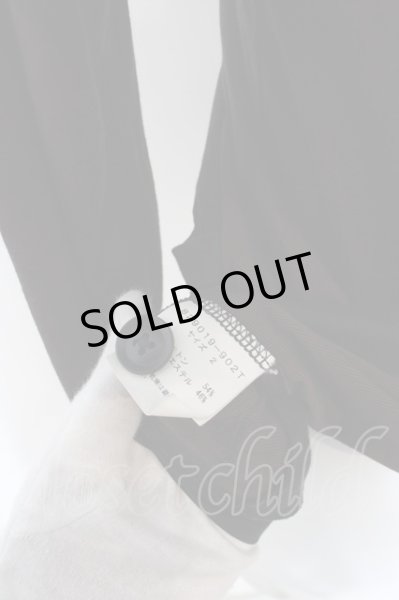 画像4: NO ID. / AERO-TOUCHEシャンブレー天竺Vカーディガン 2 ワイン O-24-03-19-003-NO-to-YM-ZT121 (4)