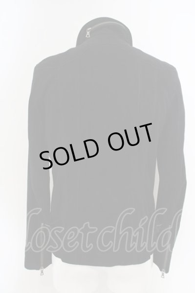 画像2: NO ID. / ゴートスウェードジャケット 2 ブラック O-24-03-19-032-NO-ou-YM-ZT-ML009 (2)