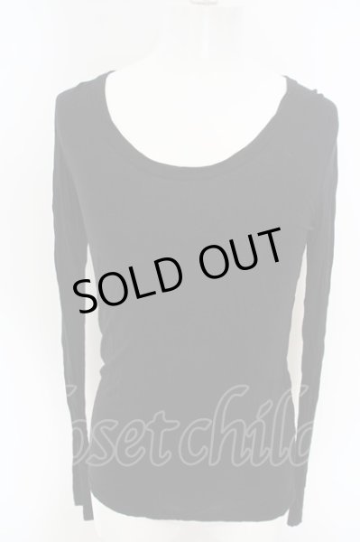 画像3: NO ID. / C天竺WingプリントTシャツ 2 ブラック O-24-03-19-036-NO-ts-YM-ZT075 (3)