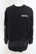 【WINTERセール】Moonage Devilment（清春） / GRAPHIC L/S T-SHIRT TYPE B 46 ブラック O-24-03-19-047-MO-to-YM-ZT091