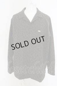 【セール】CRIMIE / LEOPARDO WOOL SHIRT XXL カーキ O-24-03-19-055-CM-sh-YM-ZT075