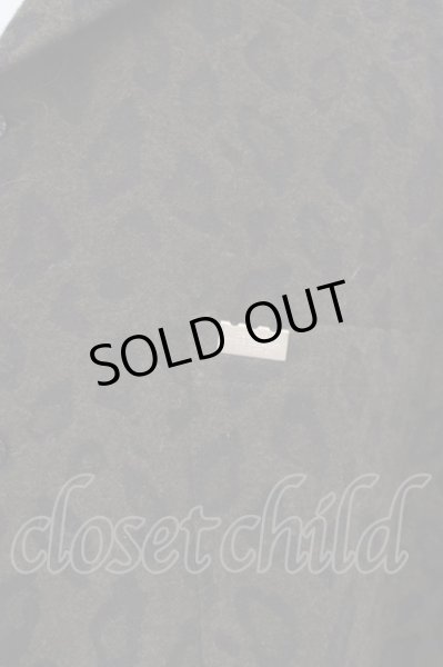 画像2: CRIMIE / LEOPARDO WOOL SHIRT XXL カーキ O-24-03-19-055-CM-sh-YM-ZT075 (2)