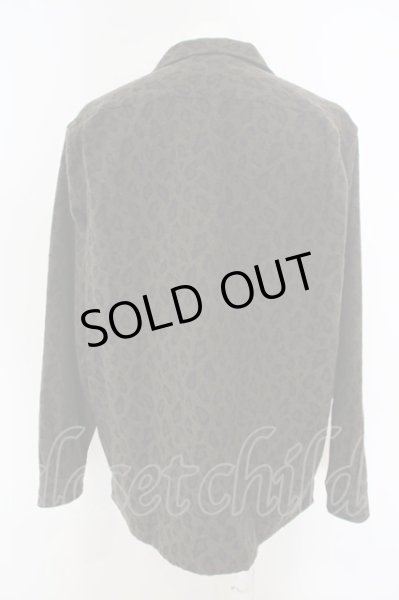 画像3: CRIMIE / LEOPARDO WOOL SHIRT XXL カーキ O-24-03-19-055-CM-sh-YM-ZT075 (3)