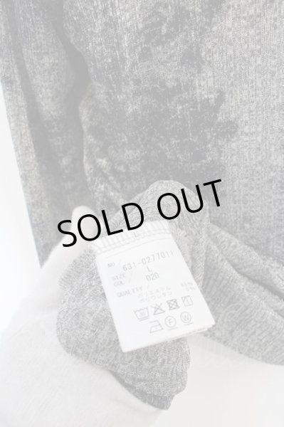 画像3: TORNADO MART / クラックフォイルテレコ長袖カットソー L シルバー O-24-03-19-006-TO-to-YM-ZT124 (3)