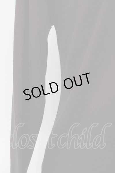 画像2: NO ID. / AERO-TOUCHEシャンブレー天竺Vカーディガン 2 ワイン O-24-03-19-003-NO-to-YM-ZT121 (2)