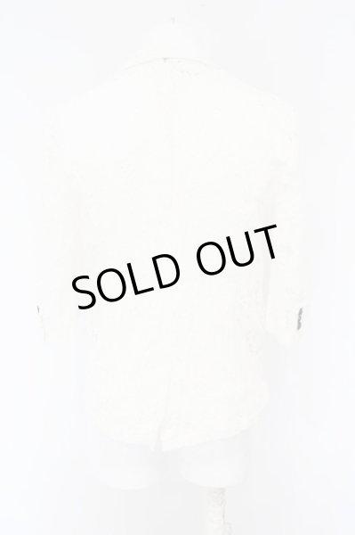 画像2: CIVARIZE / Gimlet 総レース6分袖テーラードジャケット 46 ホワイト O-24-03-23-004-CI-to-YM-ZT142 (2)