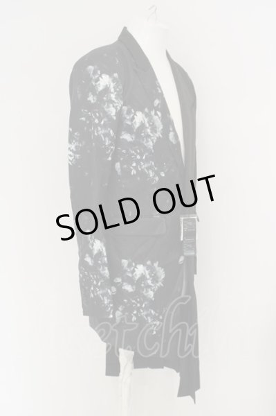 画像2: CIVARIZE / アシンメトリープリーツロングテーラードジャケット 46 ブラック O-24-03-23-042-CI-ja-YM-ZT291 (2)