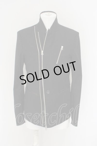 画像2: CIVARIZE / Inveterate ライダーステーラードジャケット 46 ブラック O-24-03-23-044-CI-ja-YM-ZT291 (2)