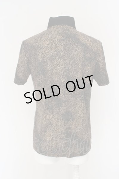 画像3: TORNADO MART / アニマルMIXラメカットシャツ LL ゴールド O-24-03-23-053-TO-sh-YM-ZT142 (3)