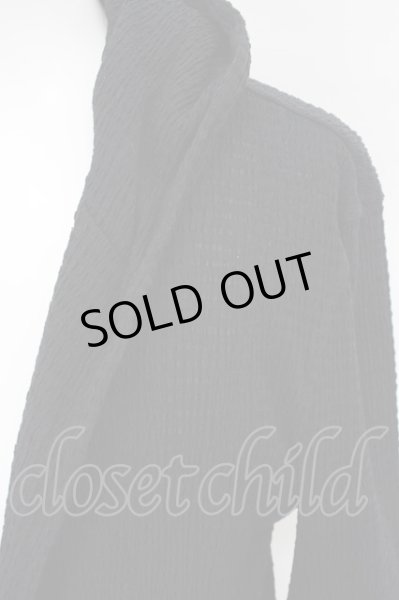 画像2: TORNADO MART / カールマイヤー７分袖フーテッドコート LL ブラック O-24-03-23-055-TO-ja-YM-ZT142 (2)