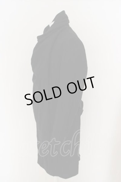 画像3: TORNADO MART / ドレープコート LL ブラック O-24-03-23-062-TO-ou-YM-ZT-M112 (3)