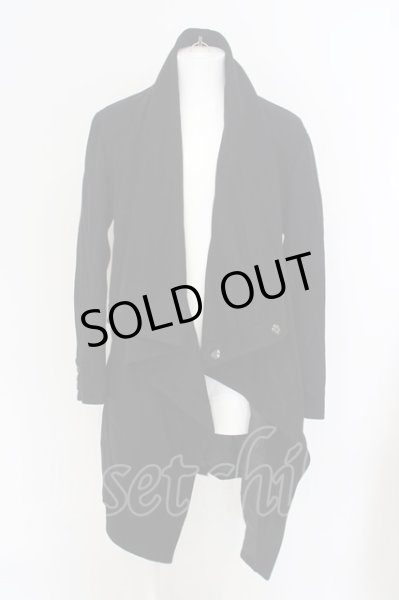 画像6: TORNADO MART / ドレープコート LL ブラック O-24-03-23-062-TO-ou-YM-ZT-M112 (6)