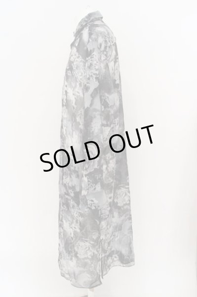 画像2: CIVARIZE / Superbness シフォンシャツガウンシャツ 46 ブラック O-24-03-23-007-CI-sh-YM-ZT301 (2)