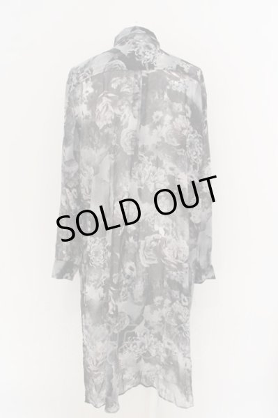 画像3: CIVARIZE / Superbness シフォンシャツガウンシャツ 46 ブラック O-24-03-23-007-CI-sh-YM-ZT301 (3)