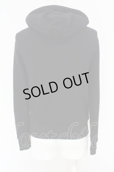 画像2: Moonage Devilment（清春） / MA スウェットパーカー 46 ブラック O-24-03-23-069-MO-to-YM-ZT137 (2)