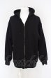 画像1: Moonage Devilment（清春） / 2021 HAPPY BAG LIMITED PRINT ZIP HOODIE パーカー 46 ブラック O-24-03-23-070-MO-to-YM-ZT137 (1)