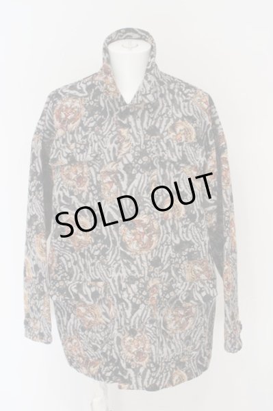 画像2: NO ID. / ゴブランCPO-BIG-JKT ジャケット ONE ブラック O-24-03-23-076-NO-ja-YM-OS (2)