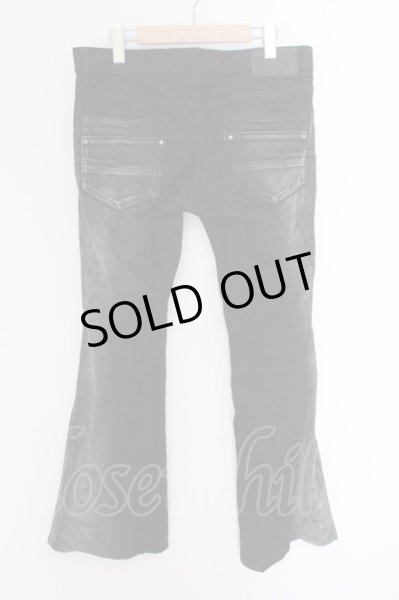 画像4: TORNADO MART / ワイルドキャットベルボトム L ブラック O-24-03-23-081-TO-pa-YM-ZT301 (4)