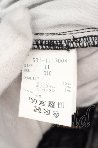 画像7: TORNADO MART / ボタニカルカラースプレーベルボトム LL ブラック O-24-03-23-086-TO-pa-YM-ZT301 (7)