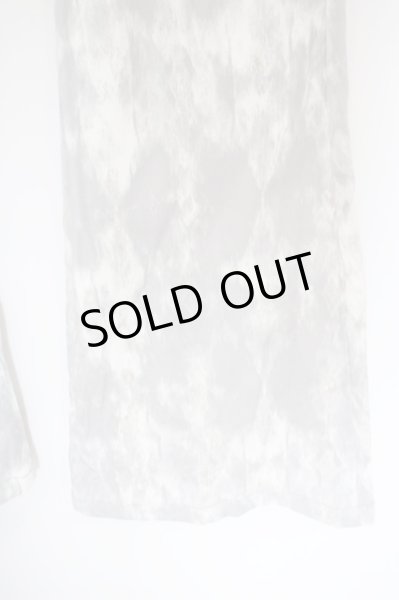 画像4: TORNADO MART / ピケアーガイルプリントストレッチフレアパンツ L ライトグレー O-24-03-23-087-TO-pa-YM-ZT301 (4)