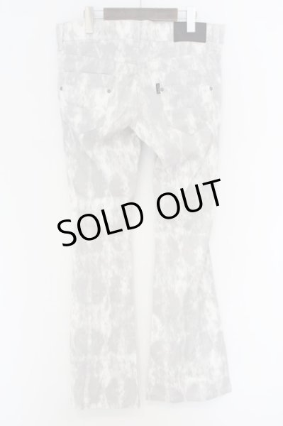 画像5: TORNADO MART / ピケアーガイルプリントストレッチフレアパンツ L ライトグレー O-24-03-23-087-TO-pa-YM-ZT301 (5)