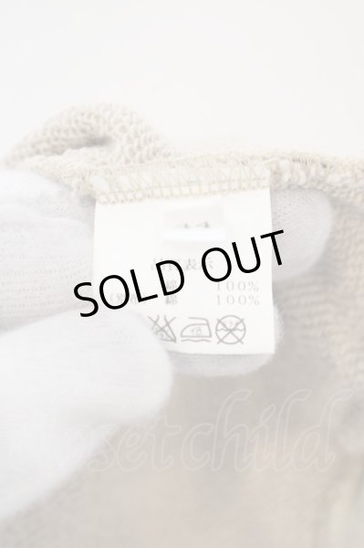 画像3: Moonage Devilment（清春） / エンジェルプリント裏毛ショートパンツ 44 クリーム O-24-03-23-097-MO-pa-YM-ZT126 (3)