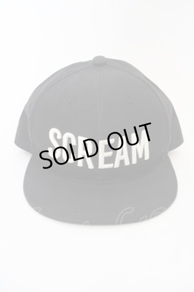 画像2: Moonage Devilment / SCREAMスナップバックキャップ  ブラック O-24-03-23-101-Mo-za-YM-ZT141 (2)