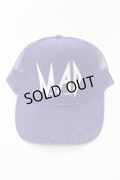 画像2: Moonage Devilment / MAD ロゴ メッシュキャップ  ブルー O-24-03-23-102-Mo-za-YM-ZT141 (2)